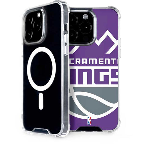 NBA Sacramento Kings Large Logo iPhone 15 Pro MagSafe Case